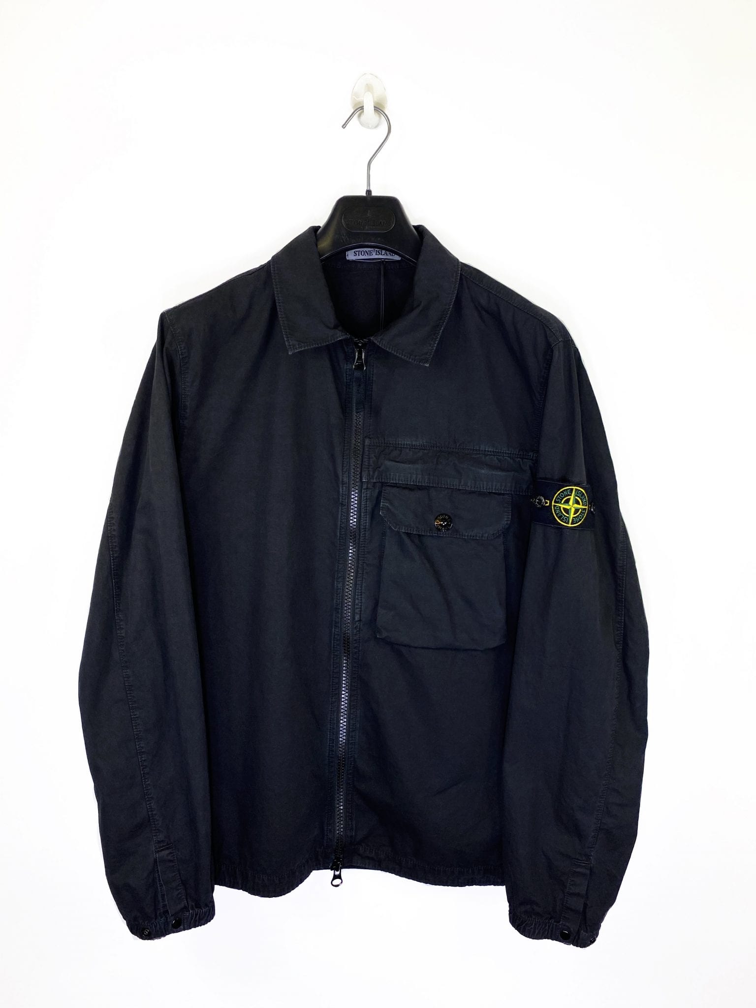 stone island old overshirt